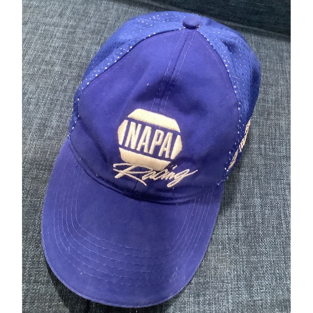 NAPA Racing Chase Elliott fishing golfing baseball Hat Cap - EUC  Blue Mesh Back